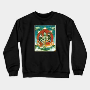 Green Tara Tapestry Crewneck Sweatshirt